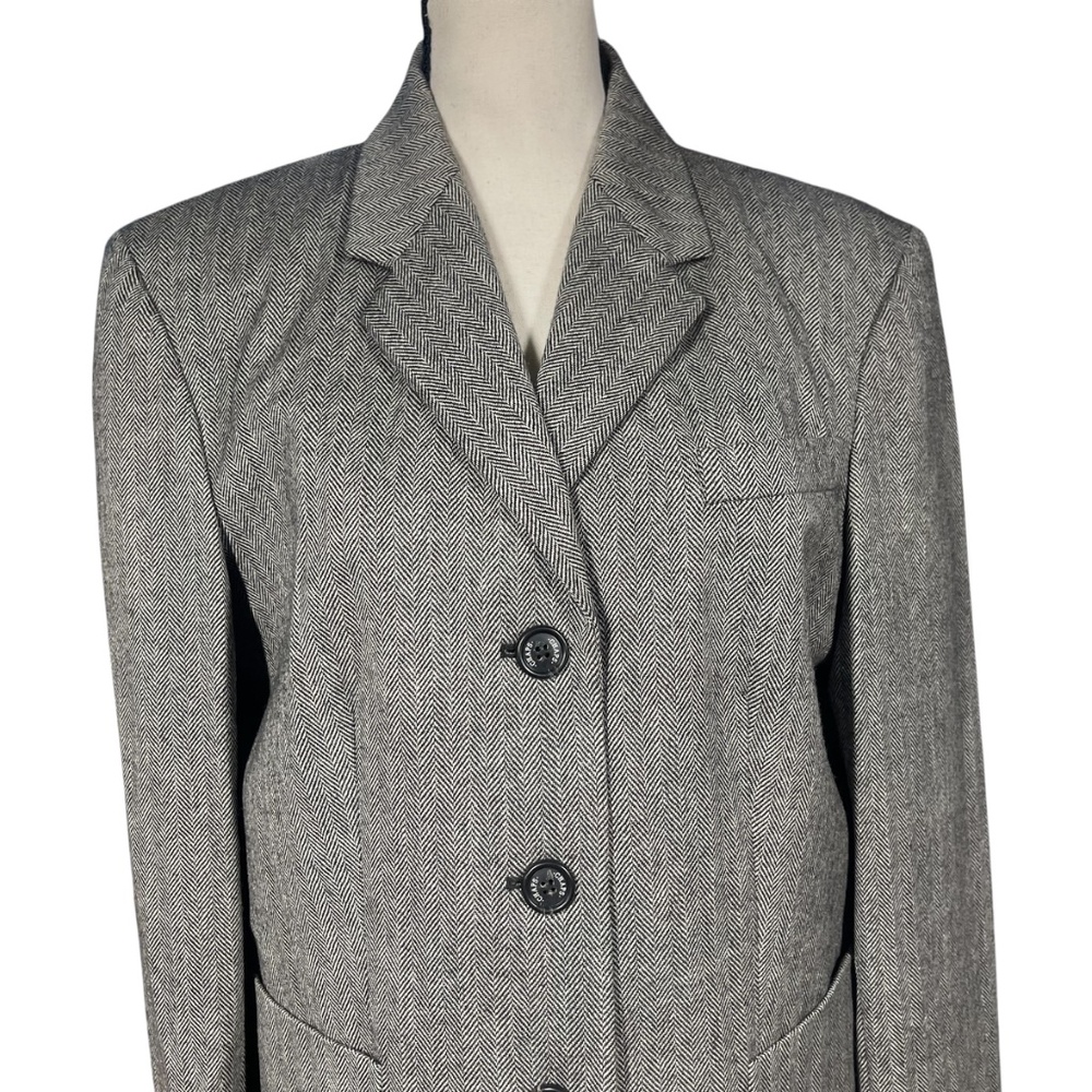 Chaps Tweed Blazer - Picture 3 of 4